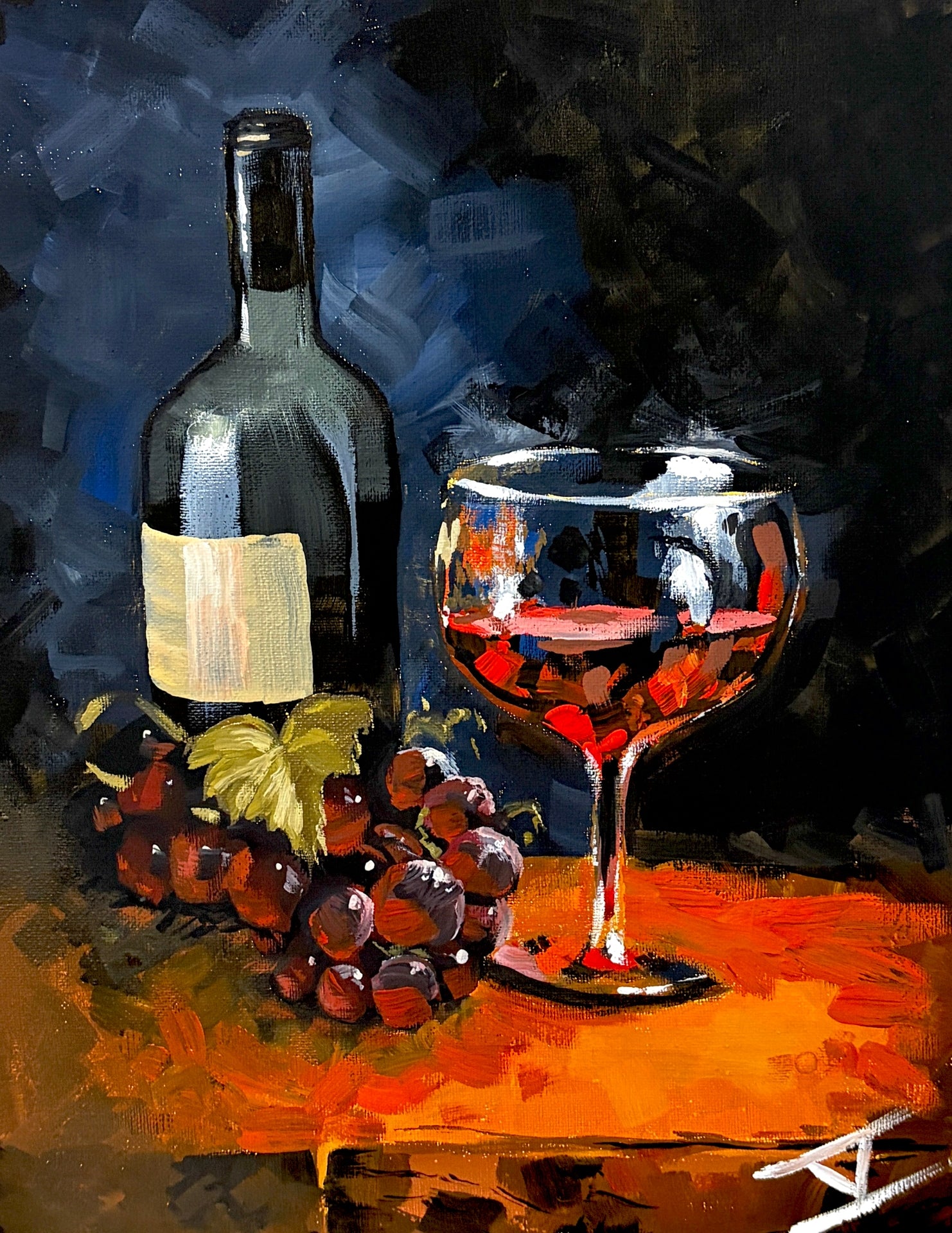 "Gifts from Bacchus" Still Life Print
